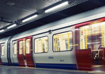 A photo of a moving tube.